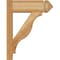 Ekena Millwork Funston Rough Sawn Arts and Crafts Outlooker, Western Red Cedar, 6"W x 16"D x 20"H OUT06X16X20FST03RWR - alternate 2